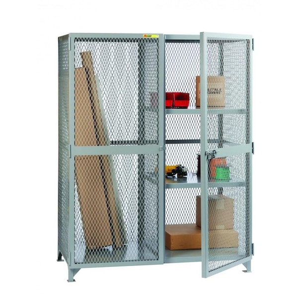 Combination Cabinets with Two Half Shelves, 24"D x 48"W Interior